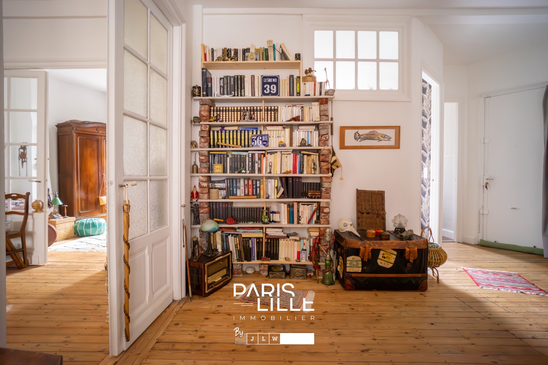 Lille hyper centre appartement de 83m renove Photo 6 - Paris Lille Immobilier