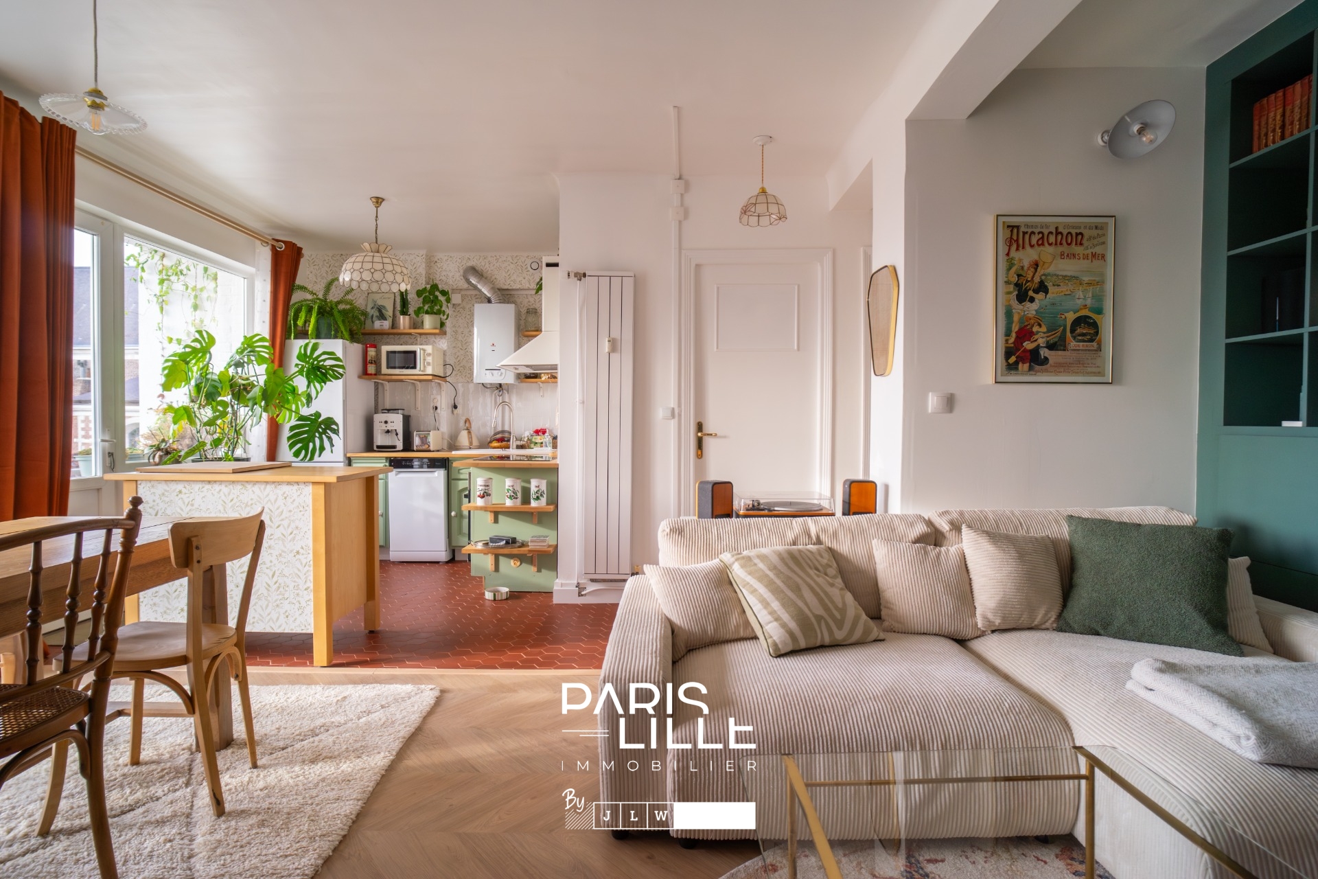 Vieux lille appartement dernier etage avec balcons Photo 1 - Paris Lille Immobilier