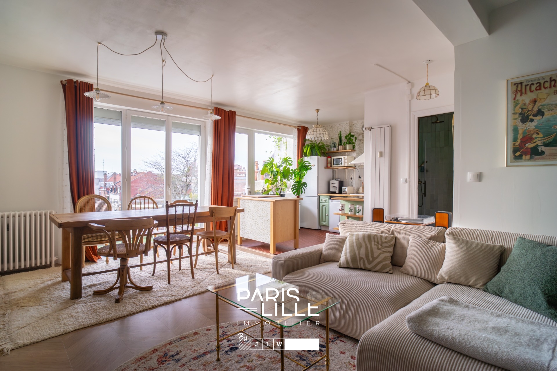 Vieux lille appartement t3 avec exterieur et cave Photo 2 - Paris Lille Immobilier