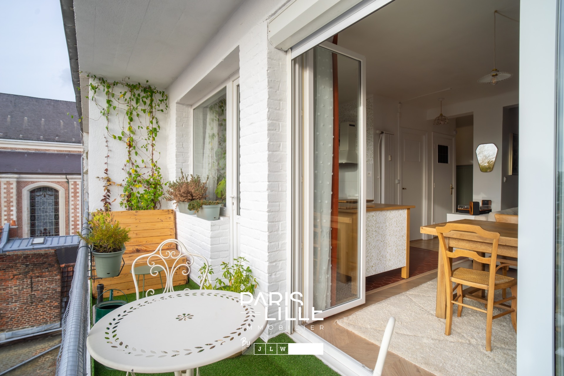 Vieux lille appartement t3 avec exterieur et cave Photo 6 - Paris Lille Immobilier