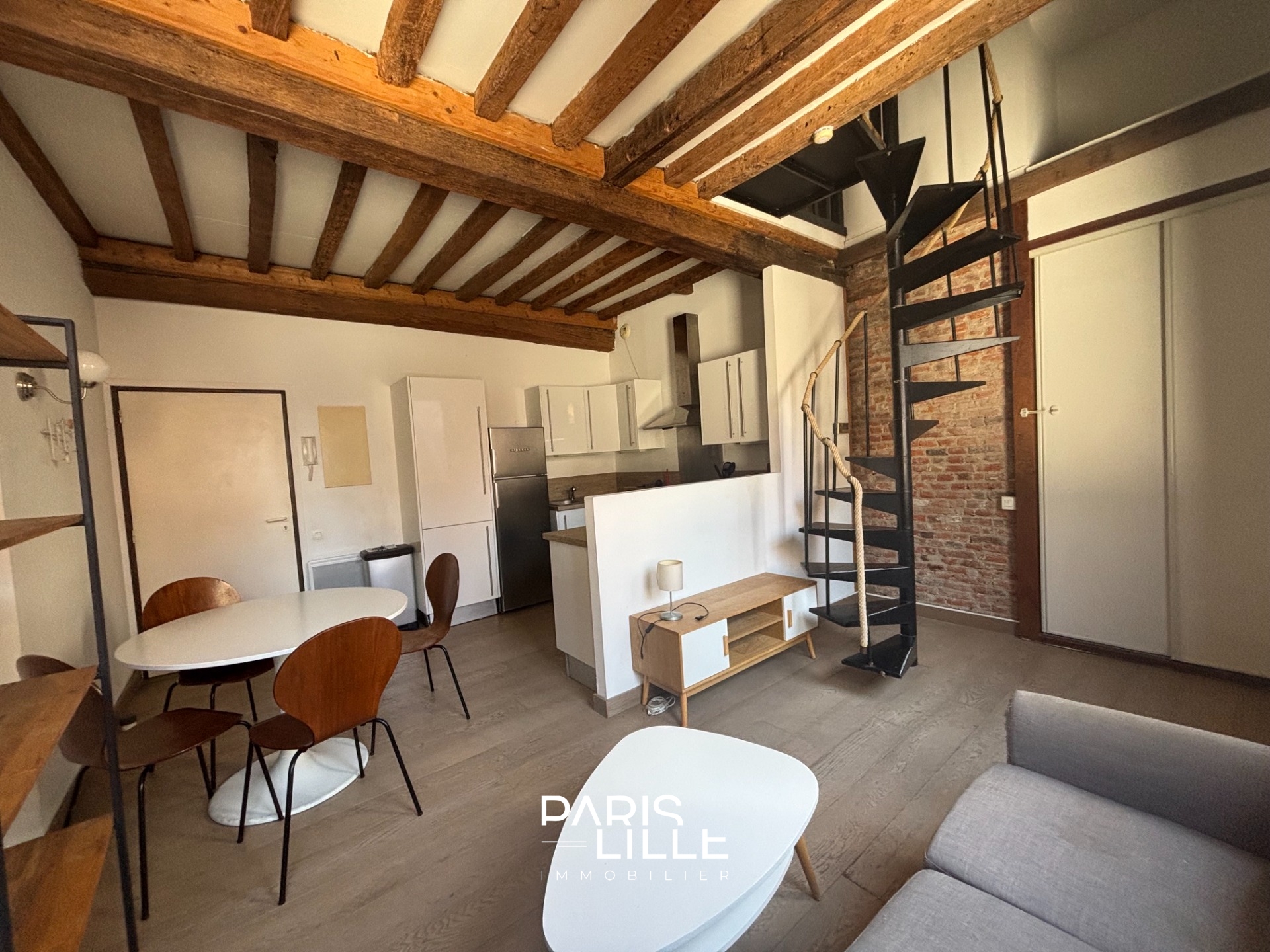 Vieux lille rue de la monnaie appartement duplex t2 Photo 3 - Paris Lille Immobilier Vieux lille rue de la monnaie appartement duplex t2 Photo 3 - Paris Lille Immobilier