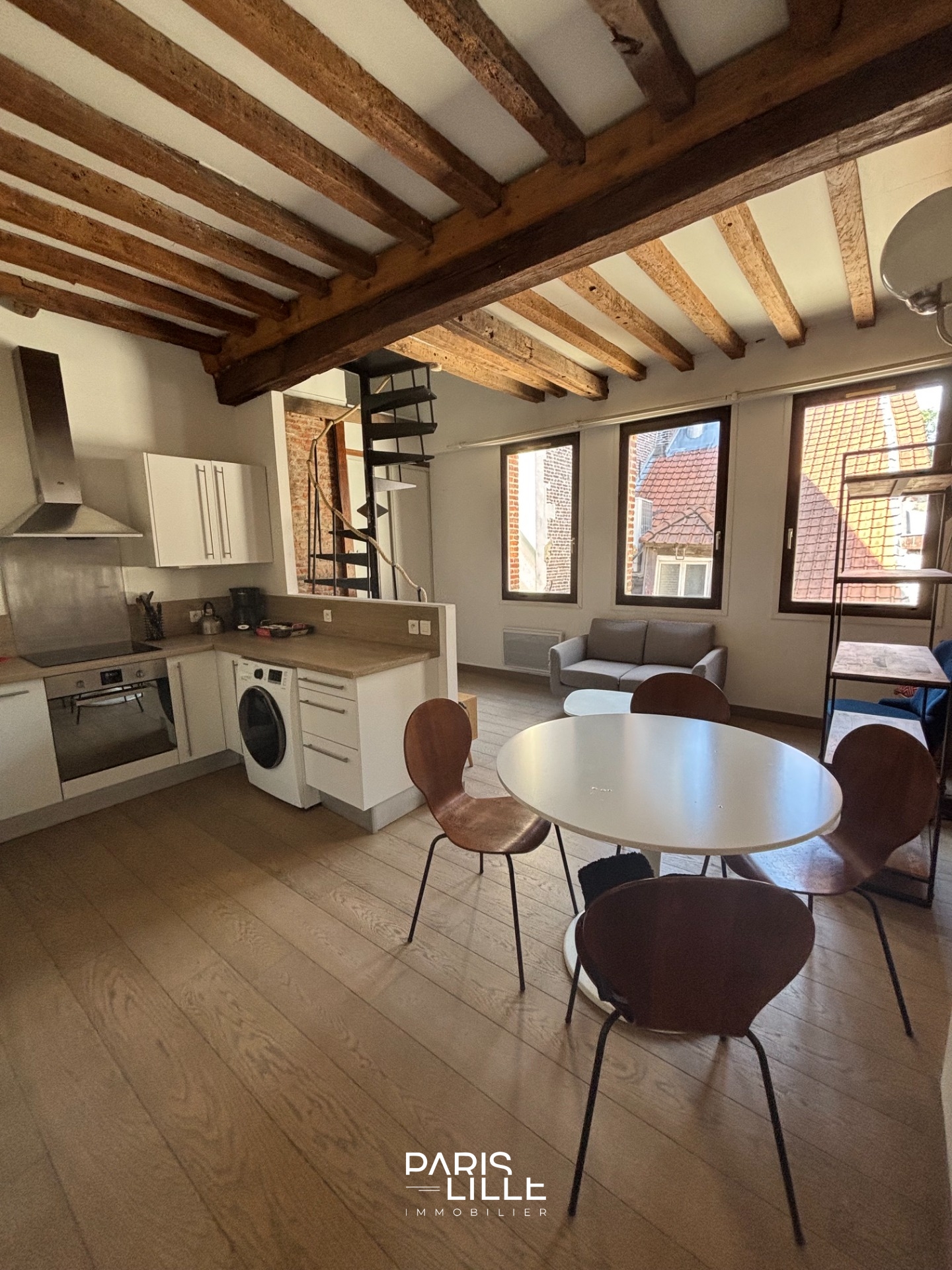 Vieux lille rue de la monnaie appartement duplex t2 Photo 16 - Paris Lille Immobilier Vieux lille rue de la monnaie appartement duplex t2 Photo 16 - Paris Lille Immobilier