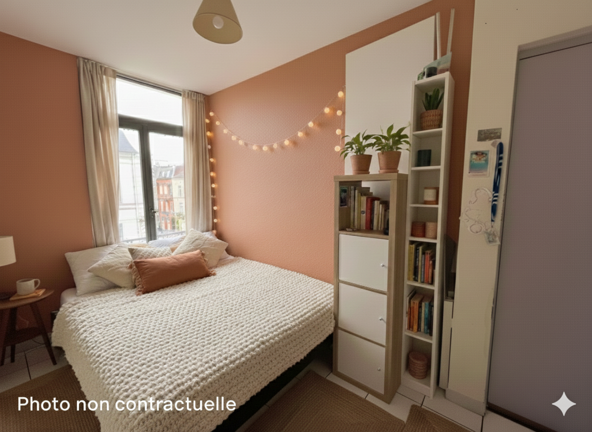 Studio 25 m  lille st michel proche metro Photo 1 - Paris Lille Immobilier