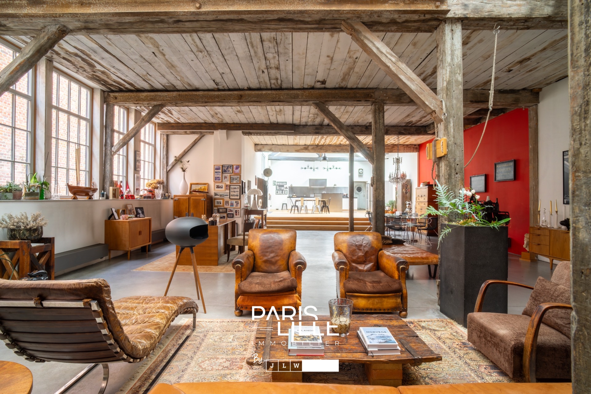 Superbe loft d exception avec exterieur Photo 2 - Paris Lille Immobilier