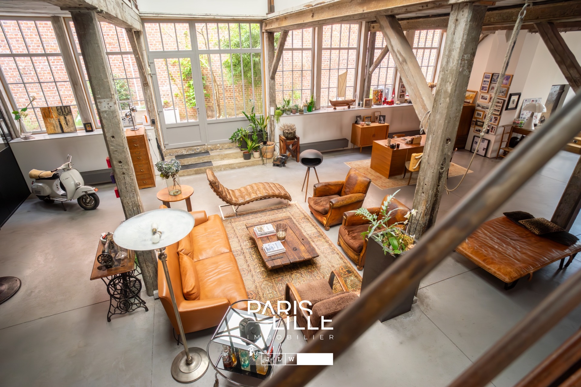 Superbe loft d exception avec exterieur Photo 4 - Paris Lille Immobilier Superbe loft d exception avec exterieur Photo 4 - Paris Lille Immobilier