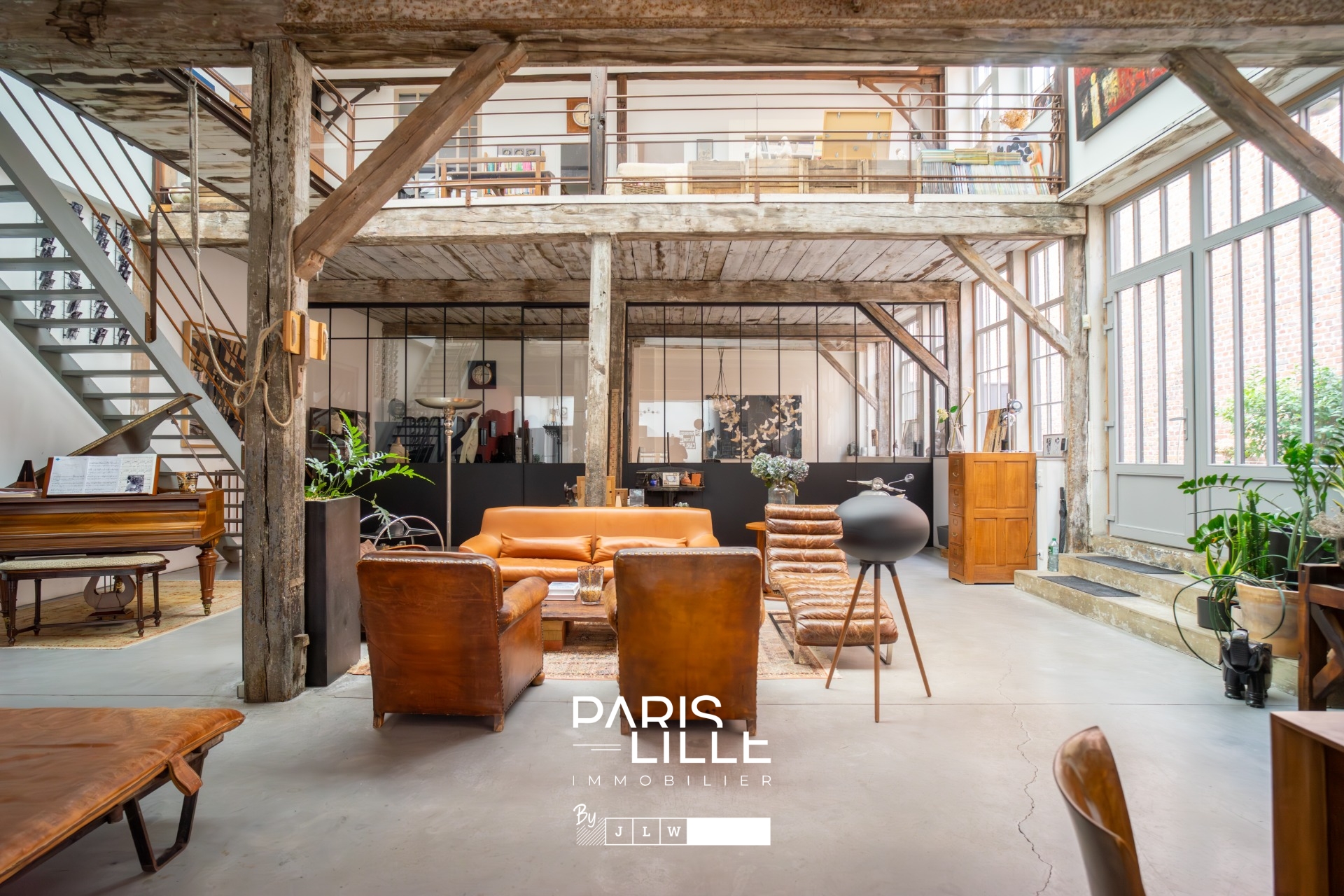 Superbe loft d exception avec exterieur Photo 5 - Paris Lille Immobilier Superbe loft d exception avec exterieur Photo 5 - Paris Lille Immobilier
