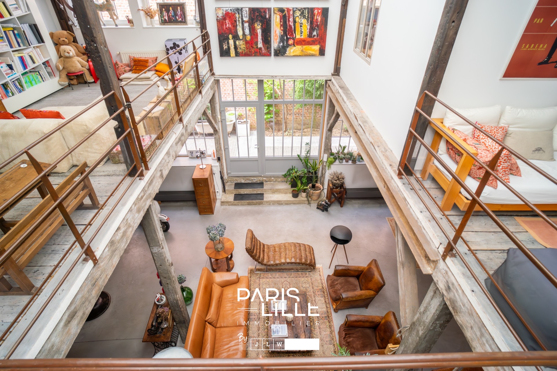 Superbe loft d exception avec exterieur Photo 8 - Paris Lille Immobilier Superbe loft d exception avec exterieur Photo 8 - Paris Lille Immobilier