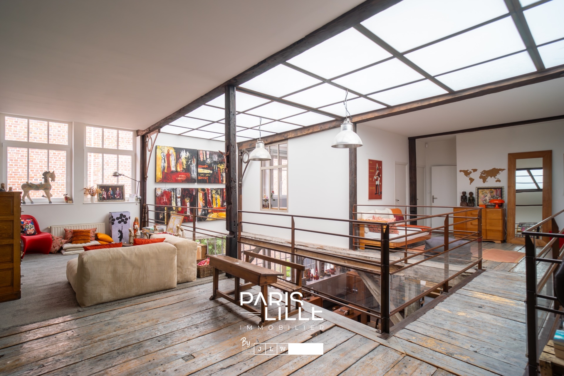 Superbe loft d exception avec exterieur Photo 9 - Paris Lille Immobilier Superbe loft d exception avec exterieur Photo 9 - Paris Lille Immobilier