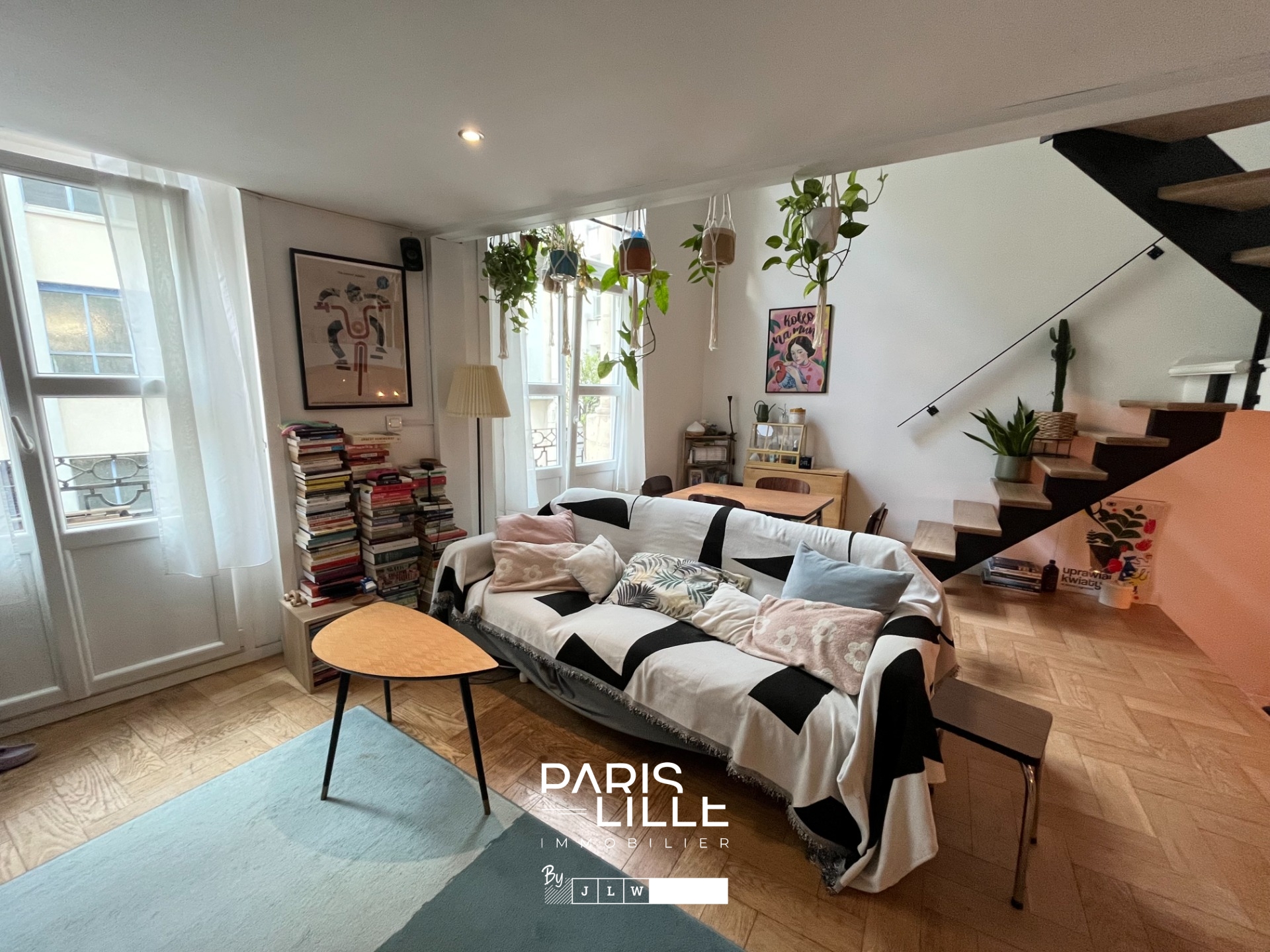 Lille centre duplex deux chambres Photo 1 - Paris Lille Immobilier