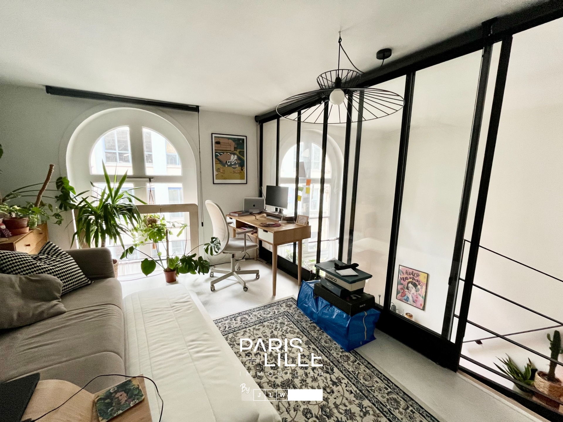 Lille hyper centre  duplex de 68m avec balcon Photo 3 - Paris Lille Immobilier