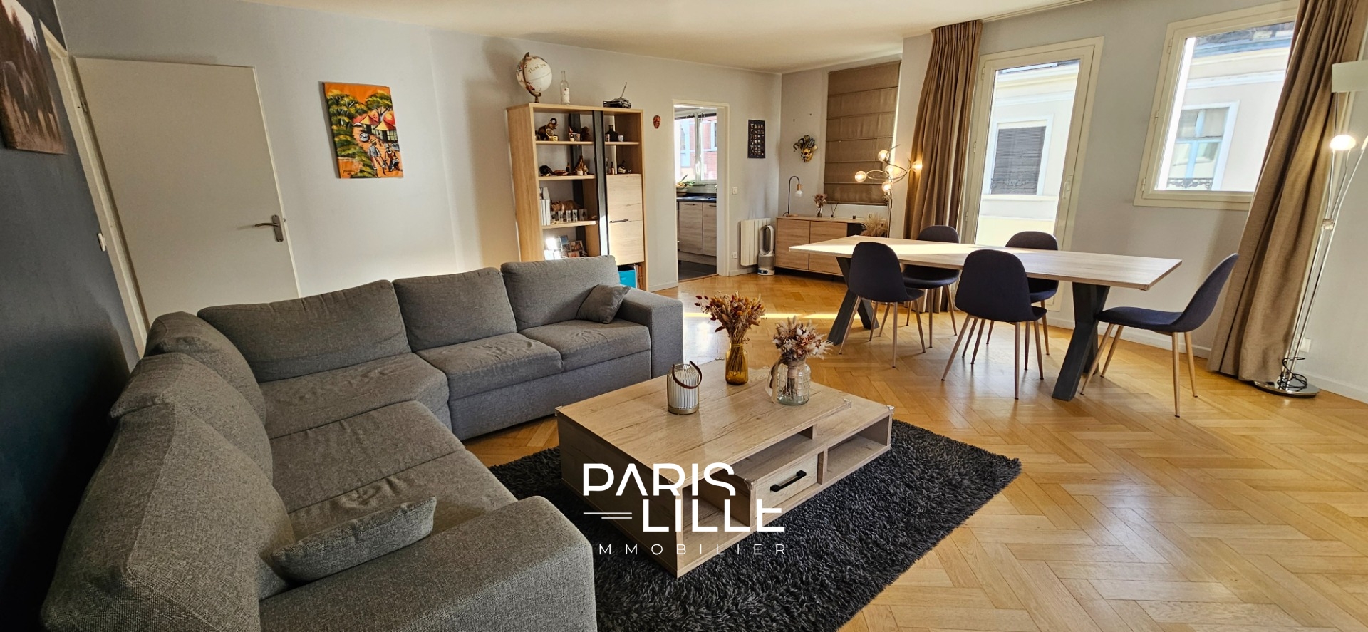 Vieux lille esplanade appartement renove avec 2 chambres Photo 1 - Paris Lille Immobilier