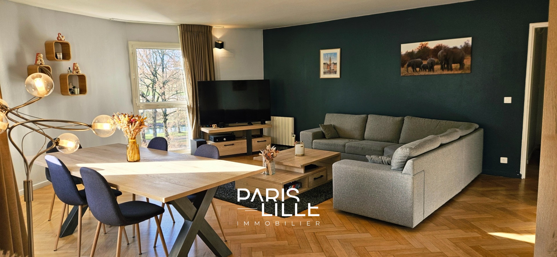 Vieux lille esplanade appartement renove avec 2 chambres Photo 2 - Paris Lille Immobilier
