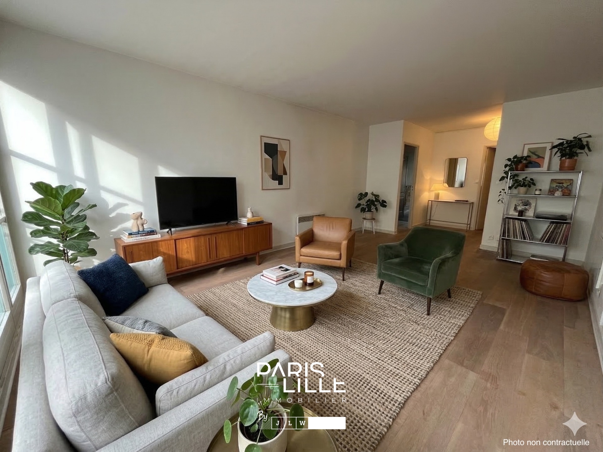 Vieux lille appartement lumineux t3 avec parking Photo 1 - Paris Lille Immobilier