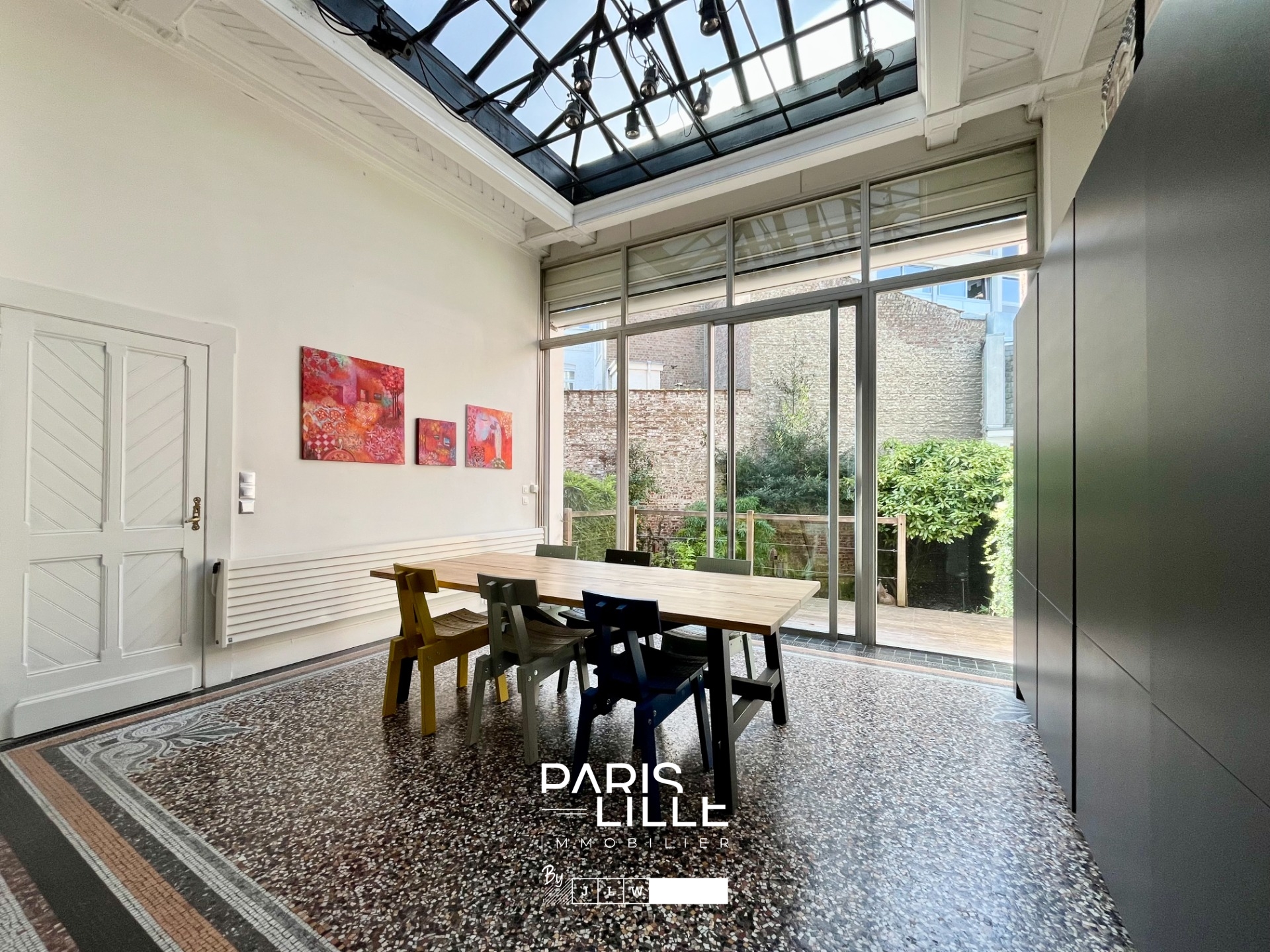 Lille centre magnifique appartement avec jardin Photo 1 - Paris Lille Immobilier