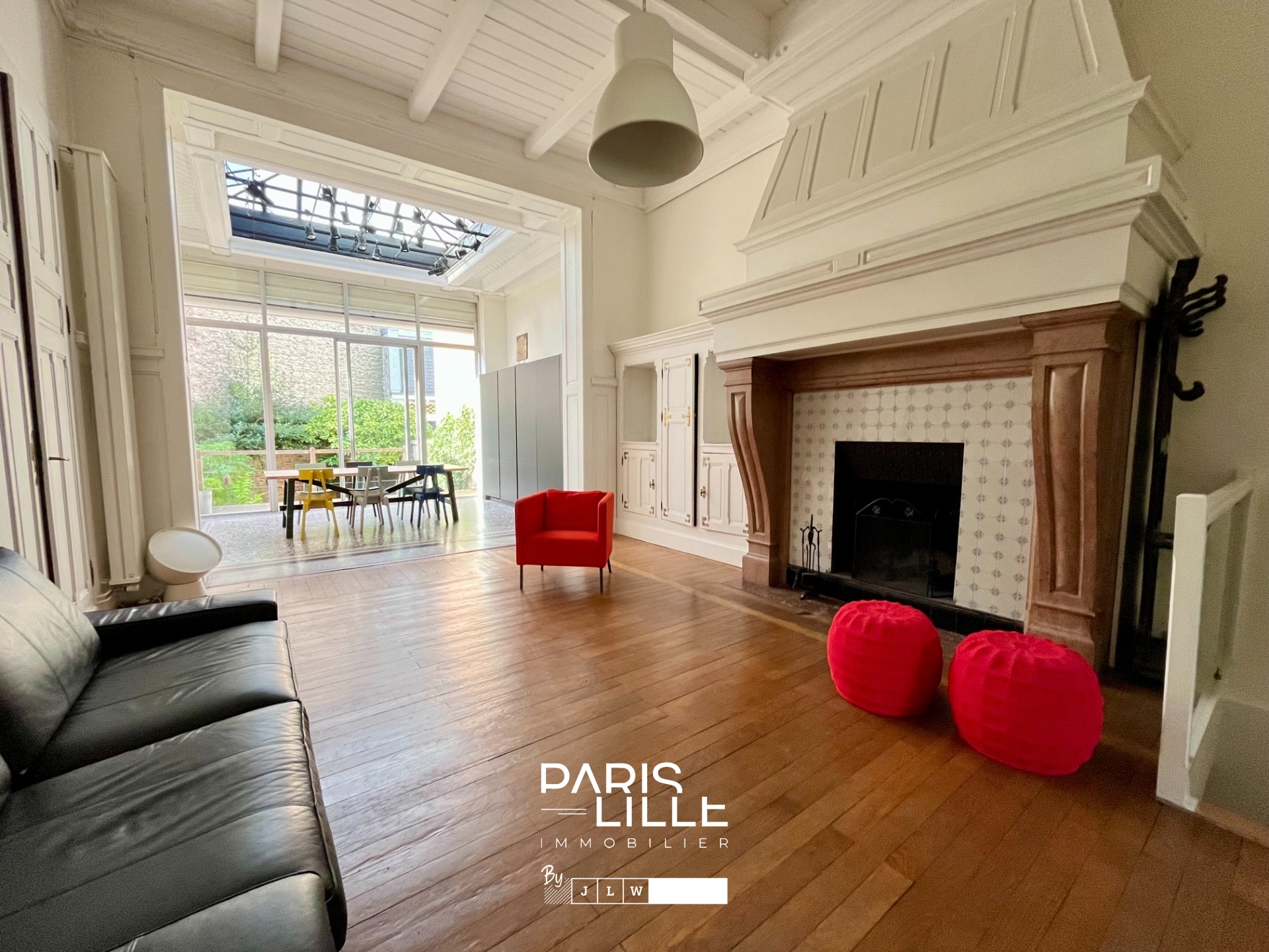 Lille centre magnifique appartement avec jardin Photo 2 - Paris Lille Immobilier