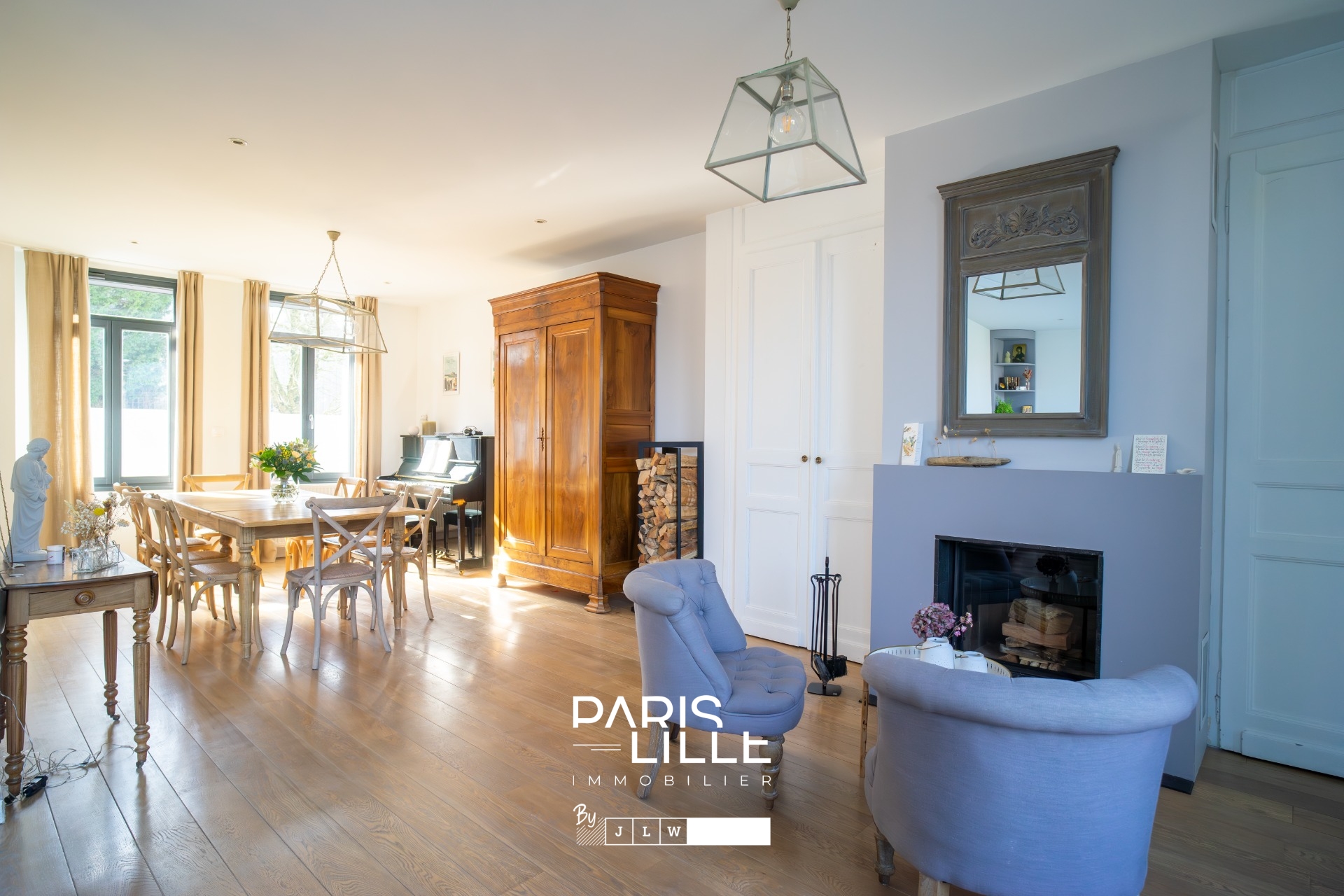 Belle maison familiale au coeur du bourg de marcq en baroeul Photo 3 - Paris Lille Immobilier