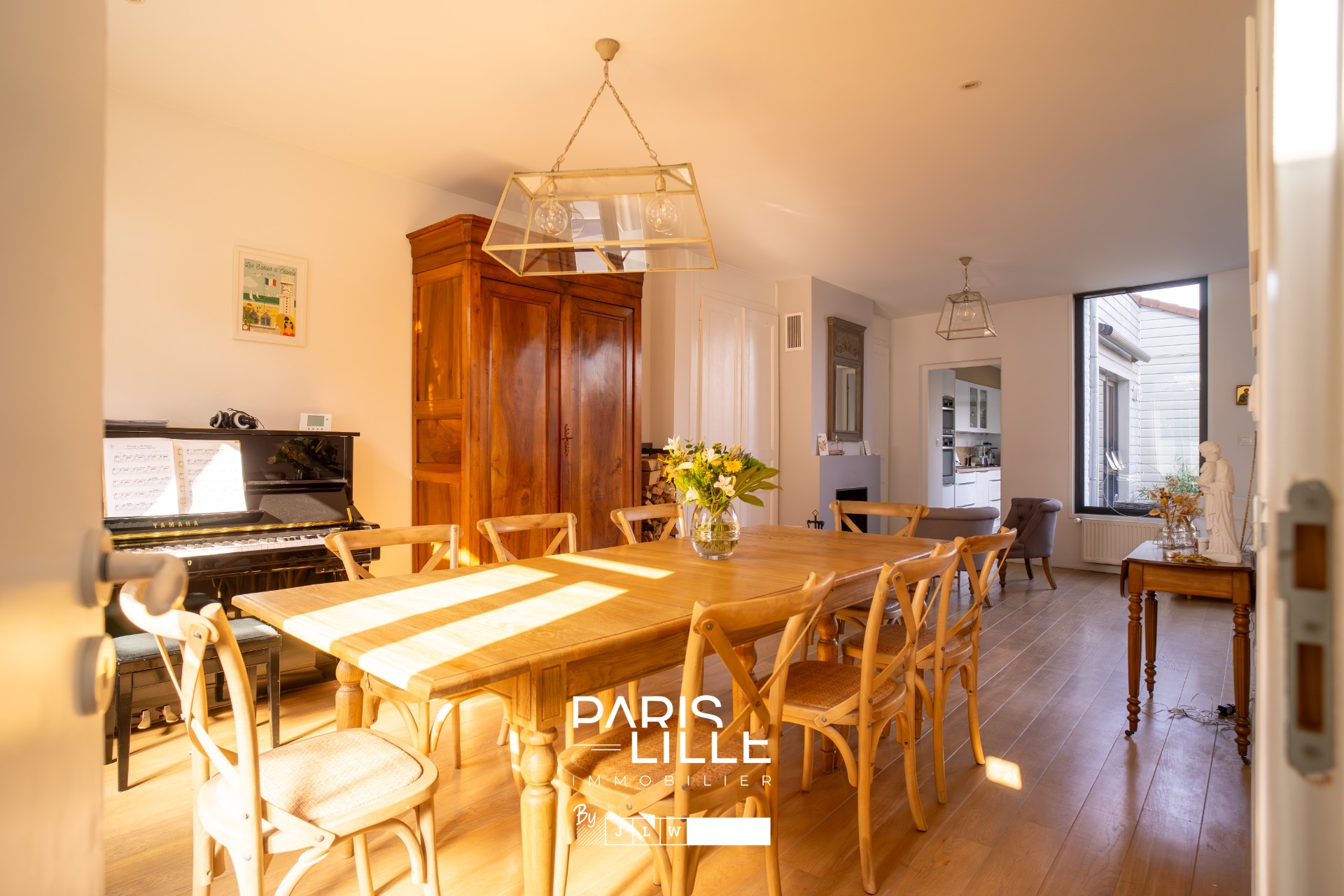 Belle maison familiale au coeur du bourg de marcq en baroeul Photo 4 - Paris Lille Immobilier