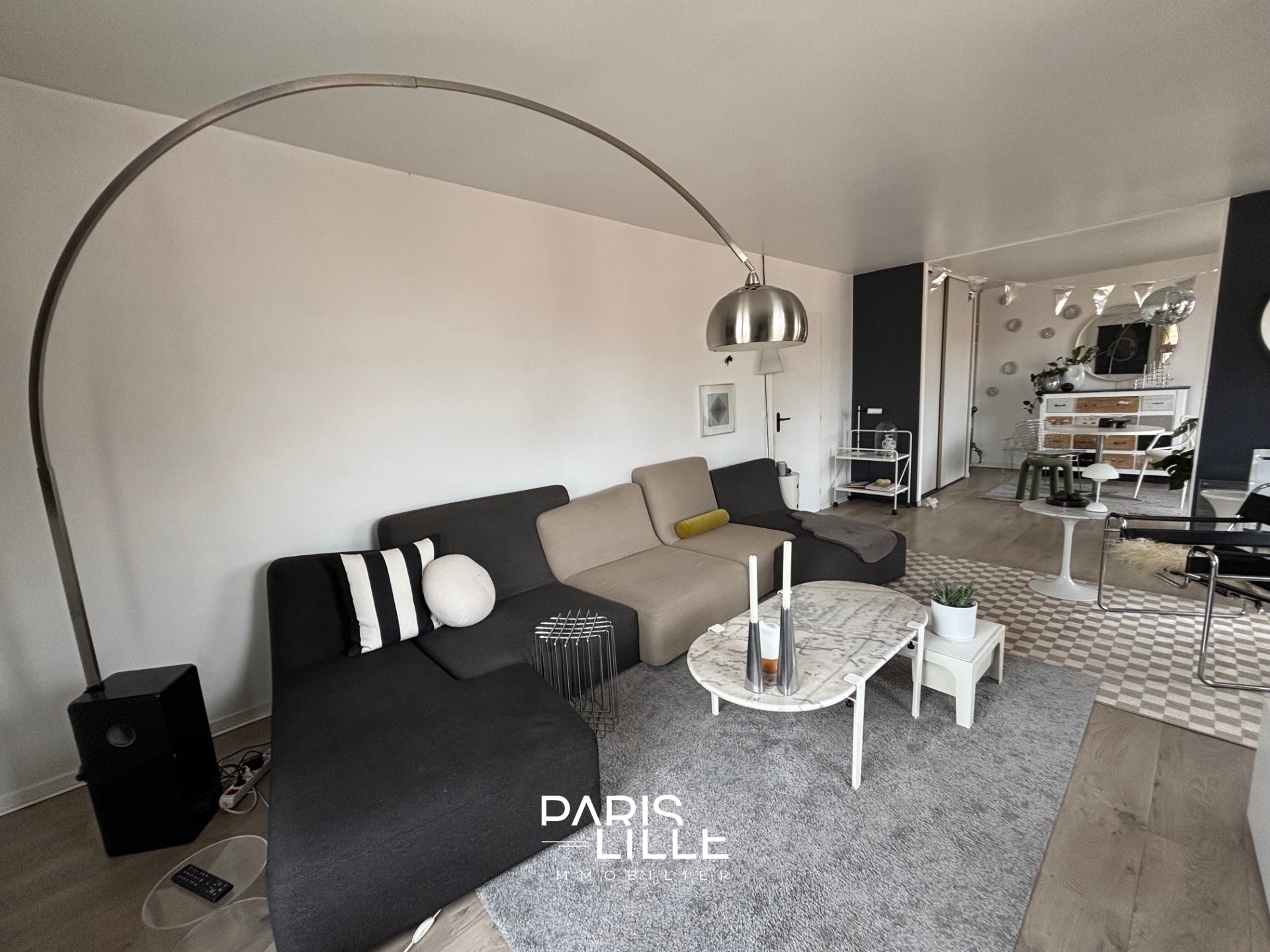 Wazemmes appartement 81m terrasse et  parking Photo 2 - Paris Lille Immobilier