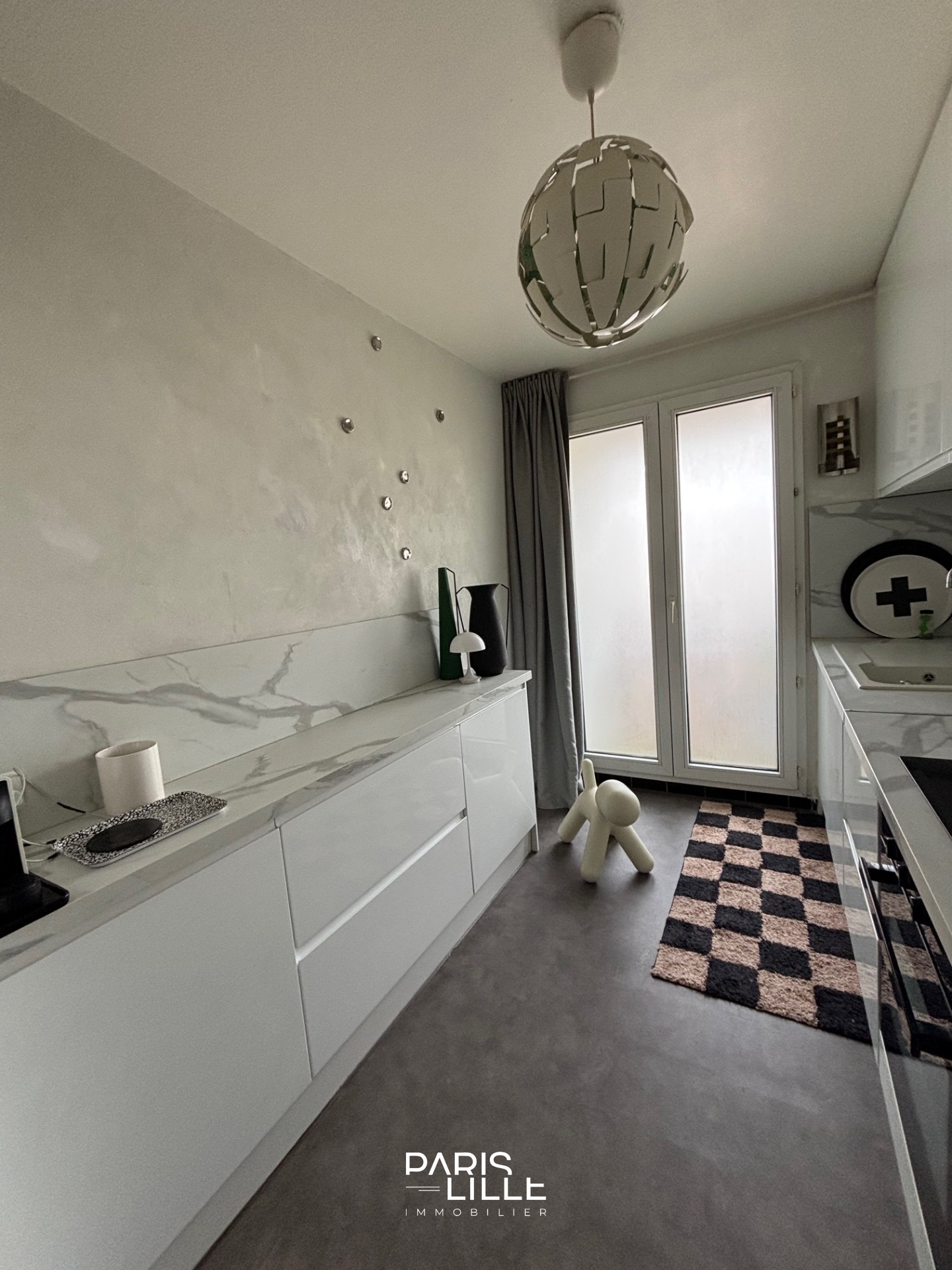 Wazemmes appartement 81m terrasse et  parking Photo 6 - Paris Lille Immobilier