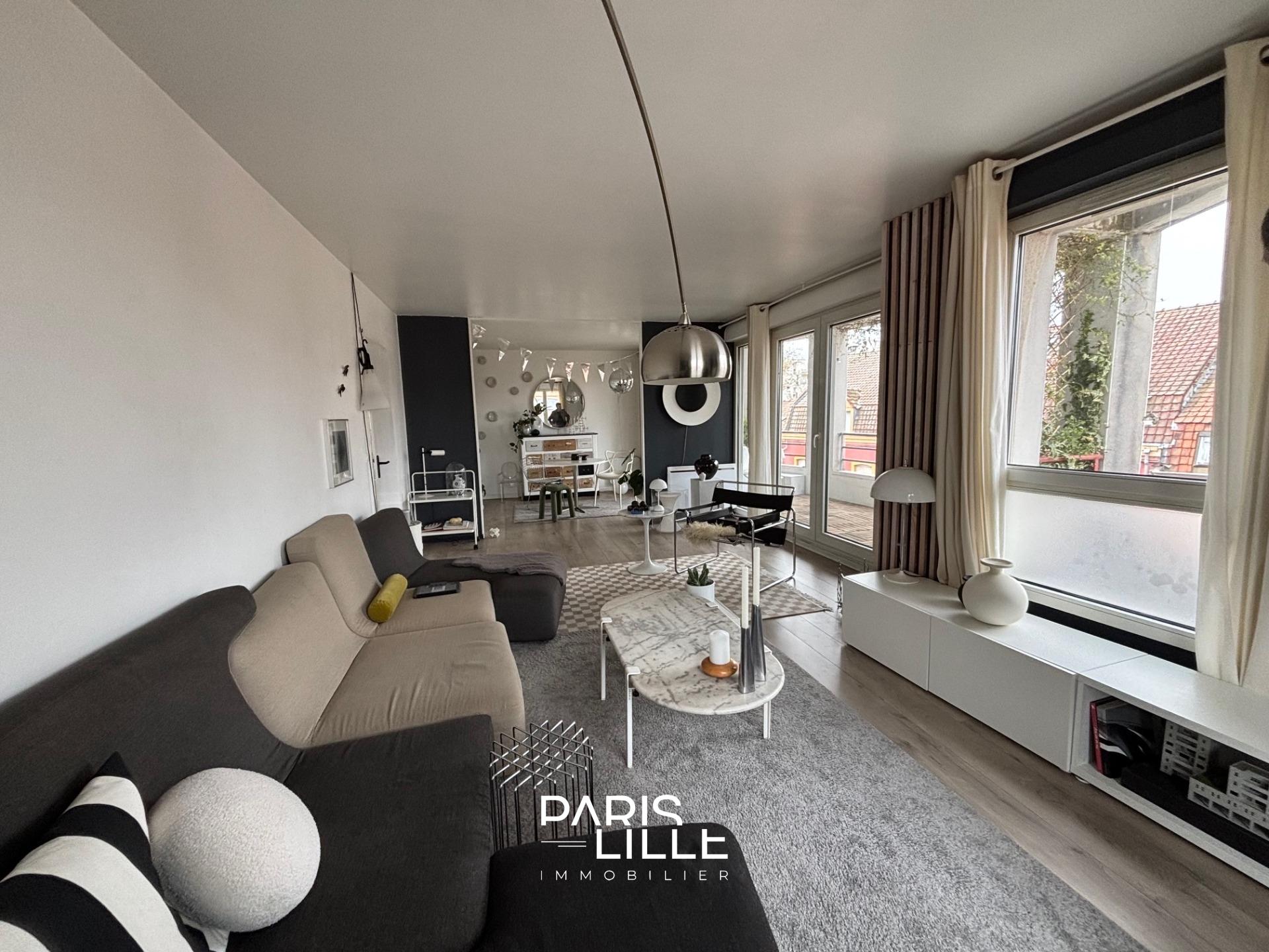 Wazemmes appartement 81m terrasse et  parking Photo 10 - Paris Lille Immobilier