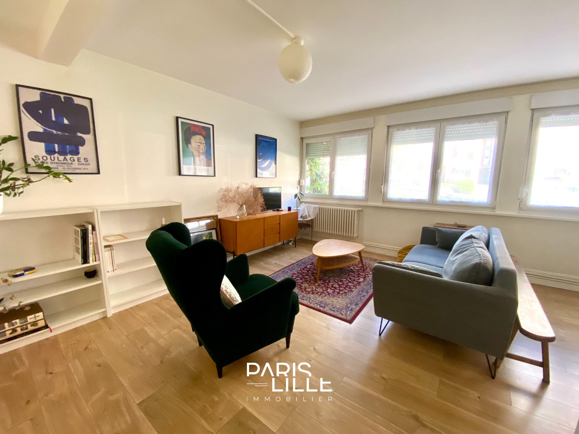 Appartement trois chambres avec jardin commun  Photo 3 - Paris Lille Immobilier