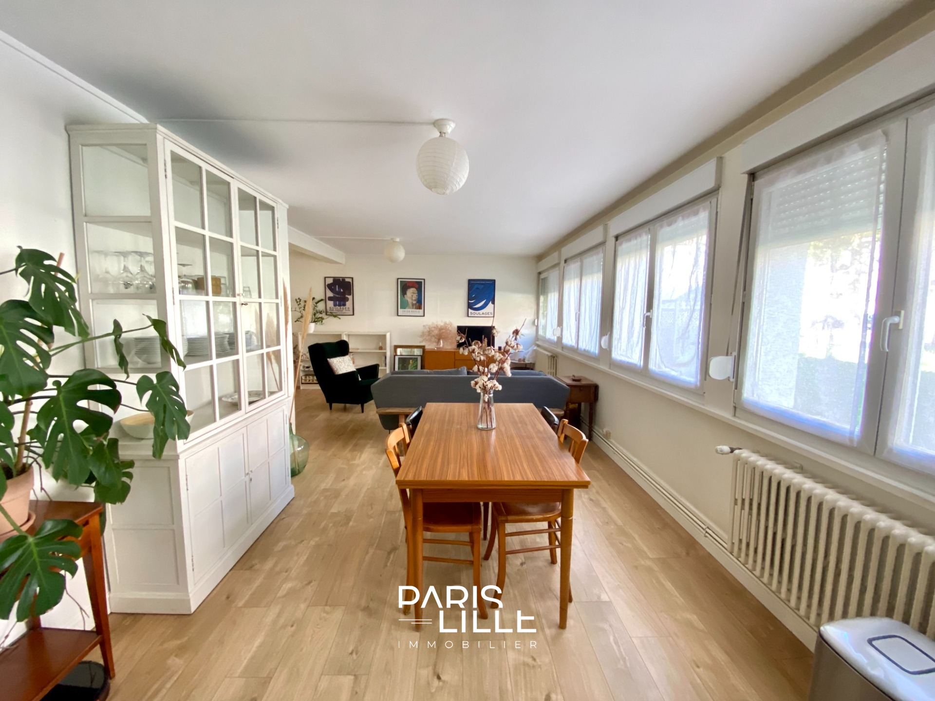 Appartement trois chambres avec jardin commun  Photo 4 - Paris Lille Immobilier