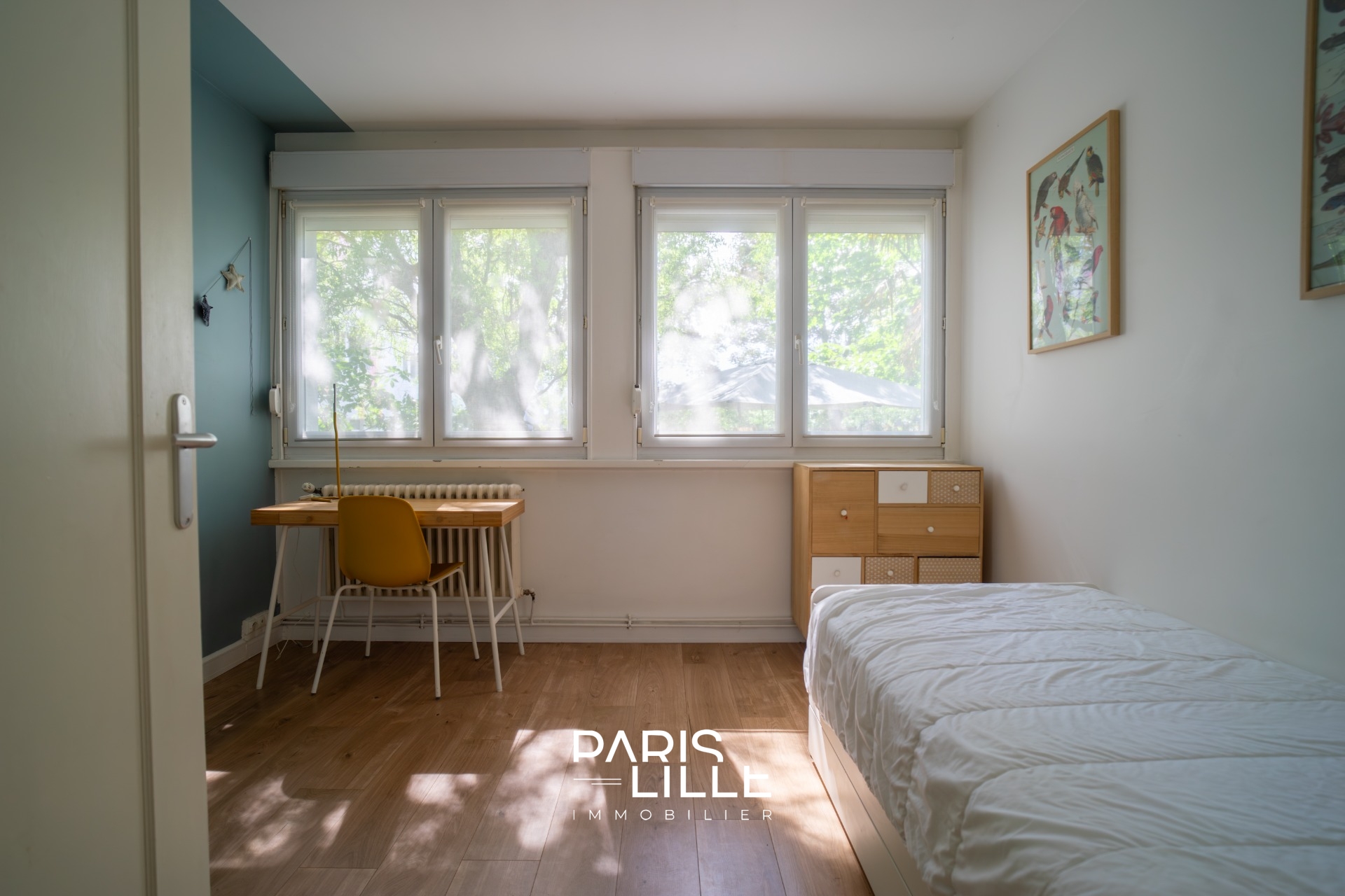 Appartement trois chambres avec jardin commun Photo 8 - Paris Lille Immobilier Appartement trois chambres avec jardin commun Photo 8 - Paris Lille Immobilier