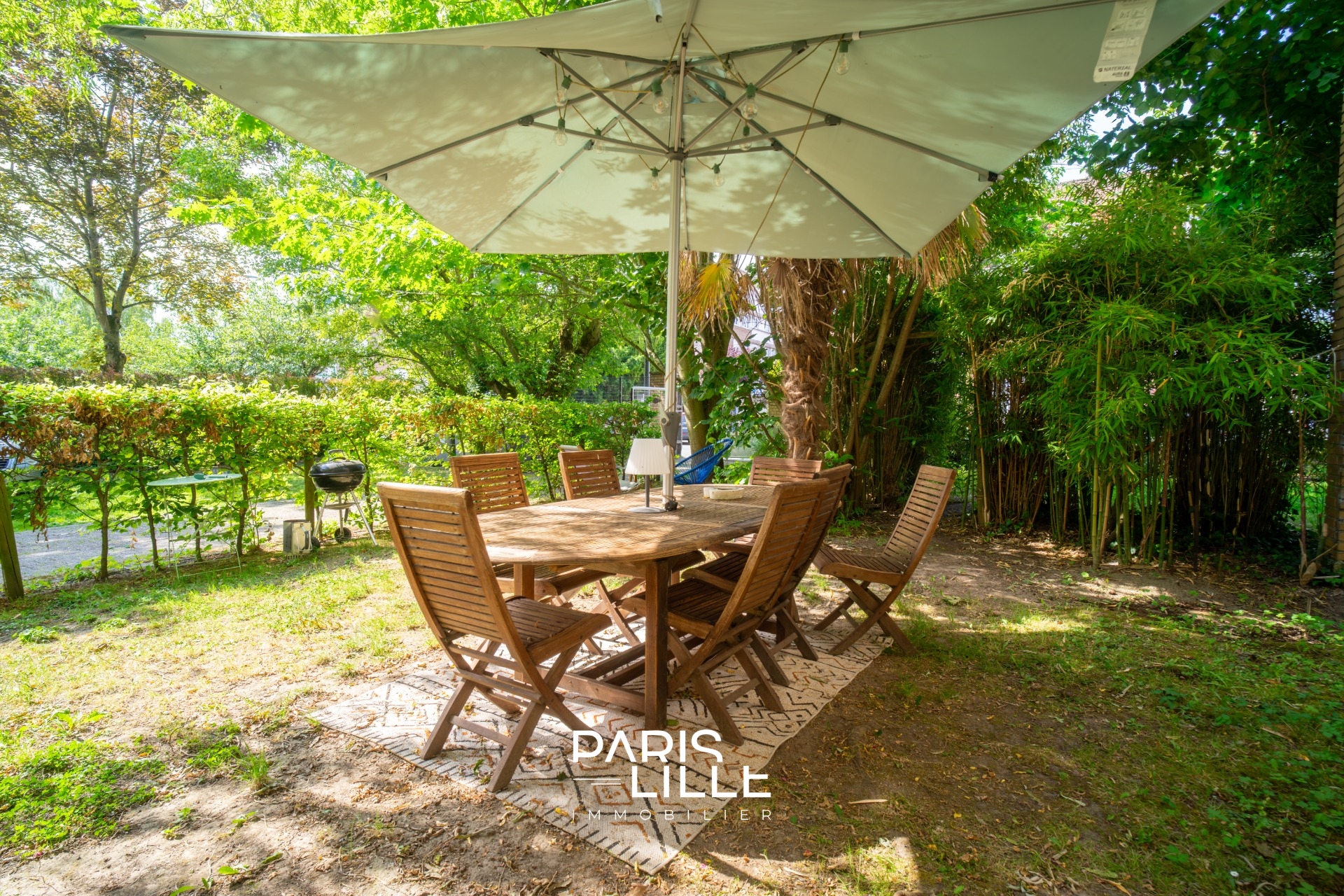 Appartement trois chambres avec jardin commun Photo 10 - Paris Lille Immobilier Appartement trois chambres avec jardin commun Photo 10 - Paris Lille Immobilier