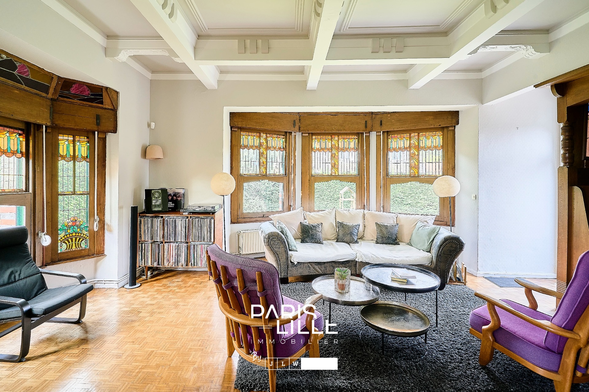Splendide villa d architecte jardin et garage Photo 3 - Paris Lille Immobilier