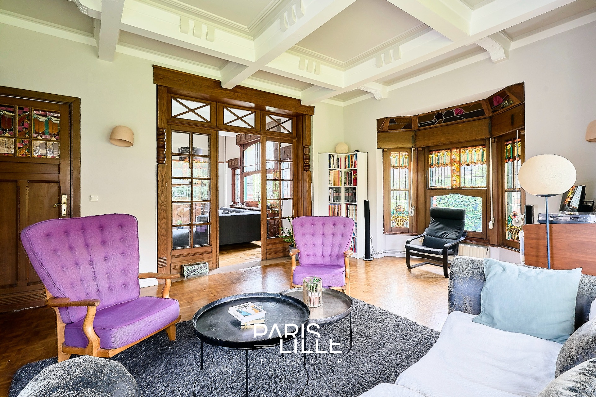Splendide villa d architecte jardin et garage Photo 3 - Paris Lille Immobilier