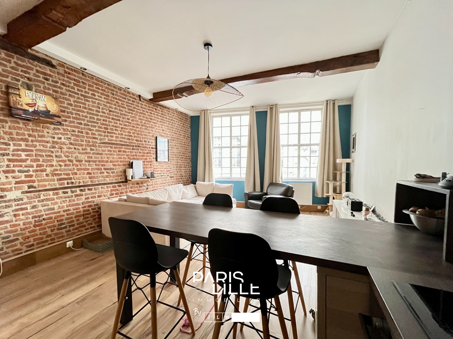 Vieux lille appartement de type 2 renove Photo 1 - Paris Lille Immobilier Vieux lille appartement de type 2 renove Photo 1 - Paris Lille Immobilier