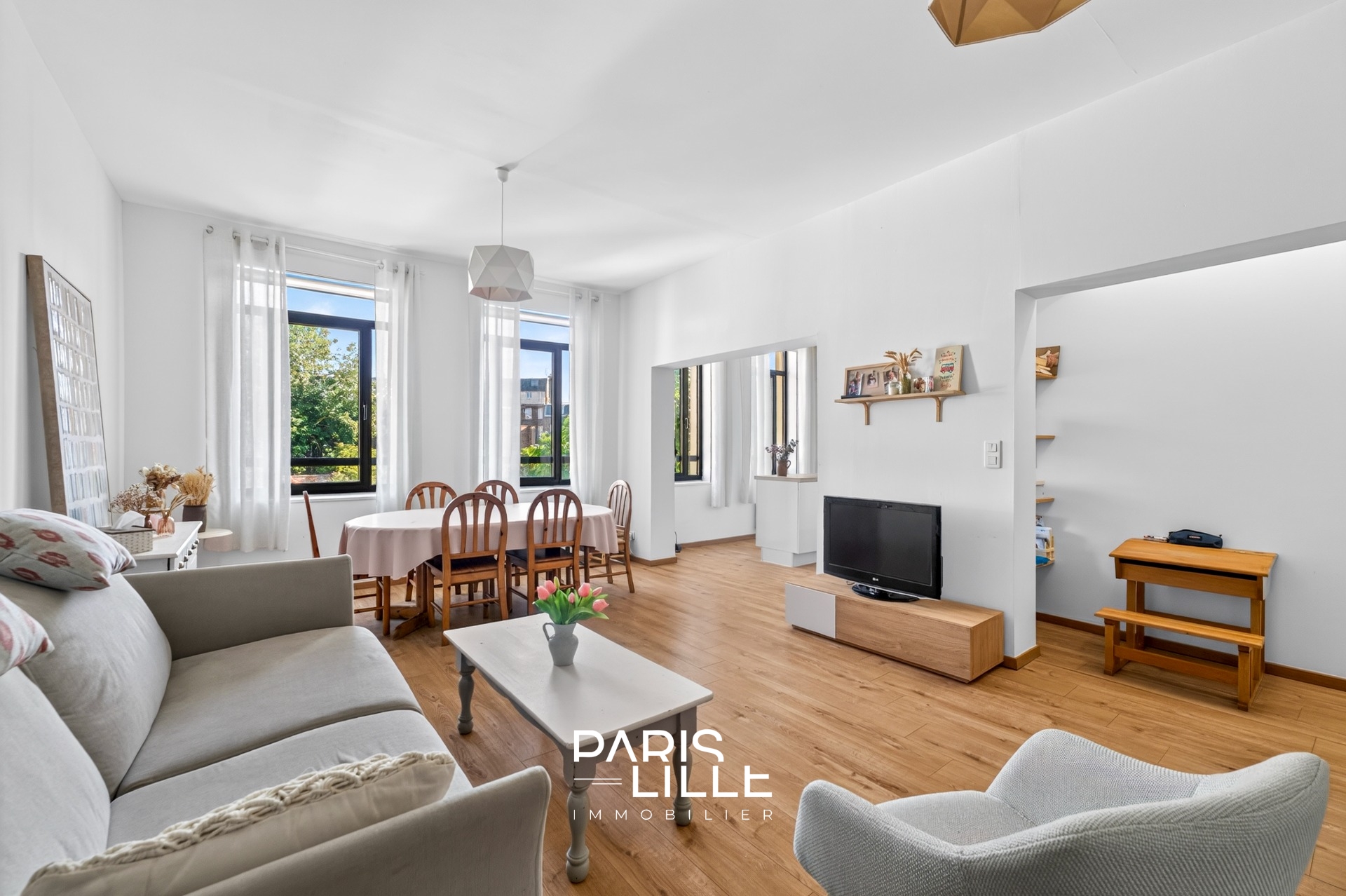 Appartement 2 chambres renove lille republique Photo 1 - Paris Lille Immobilier