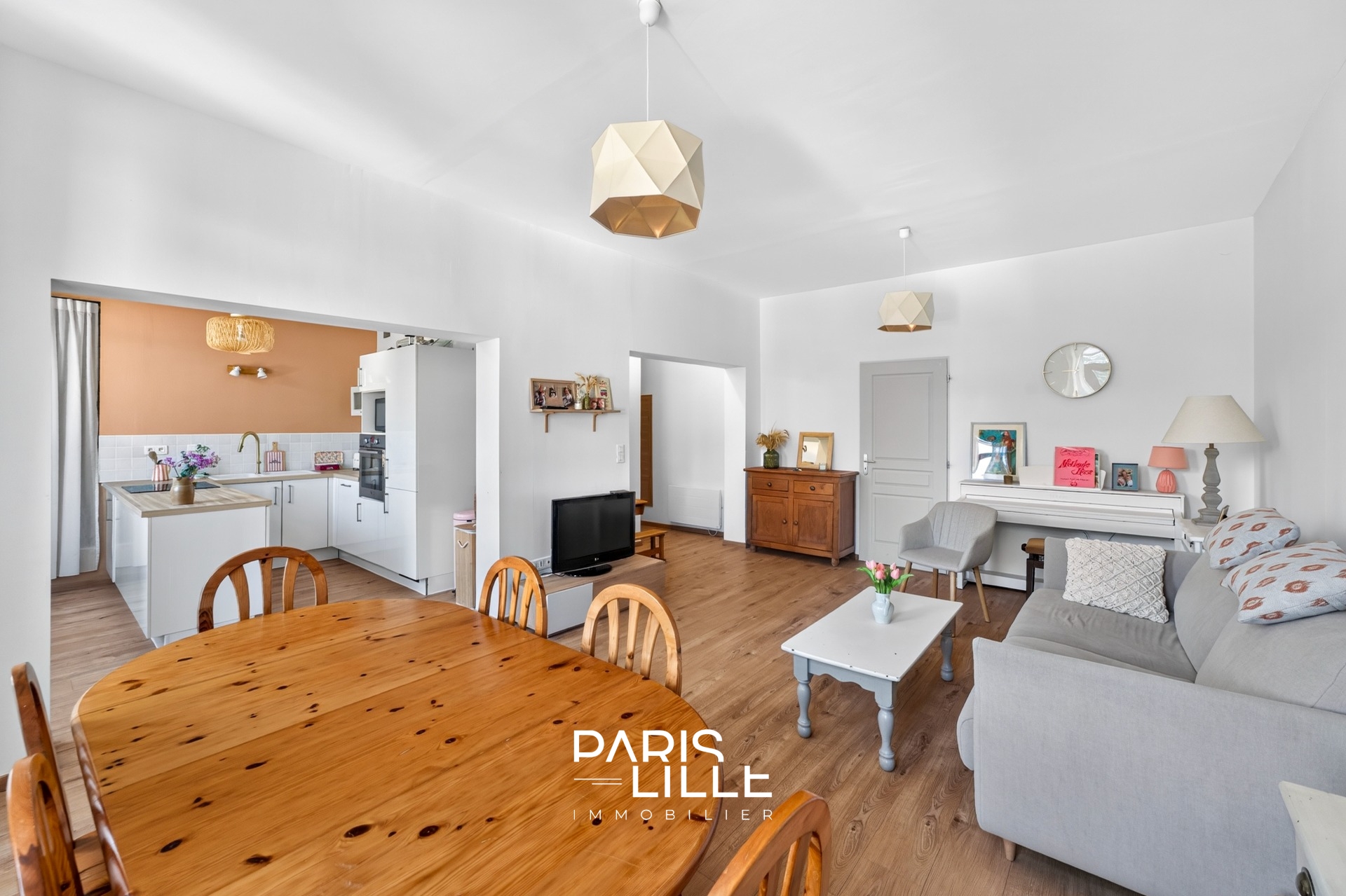 Appartement 2 chambres renove lille republique Photo 2 - Paris Lille Immobilier