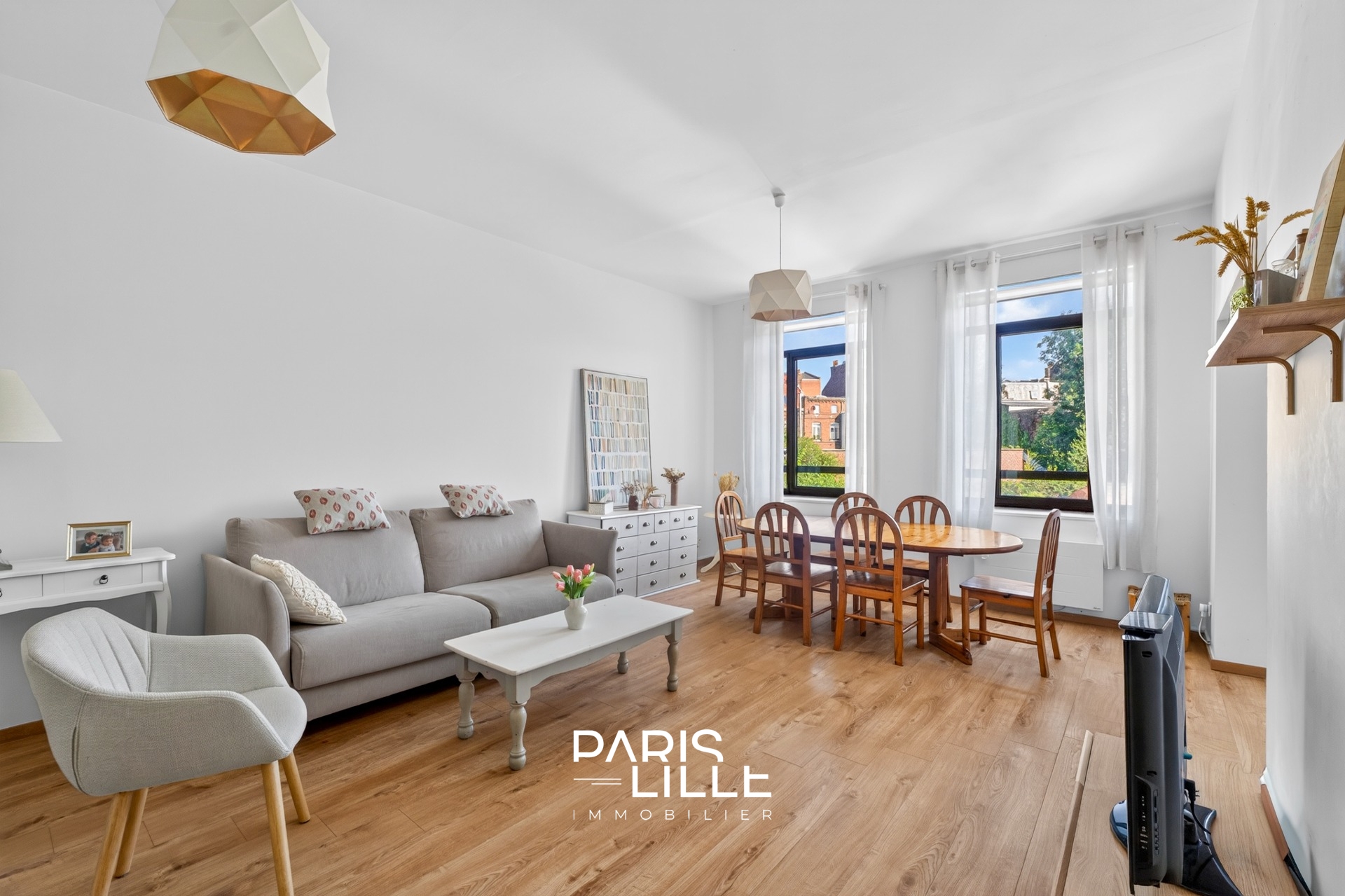 Appartement 2 chambres renove lille republique Photo 4 - Paris Lille Immobilier