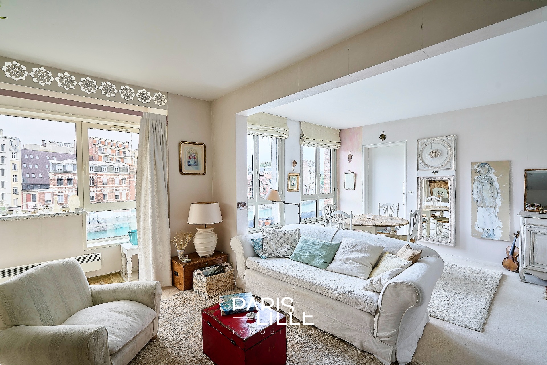Rare quai du wault duplex balcon et parking garage possible Photo 1 - Paris Lille Immobilier