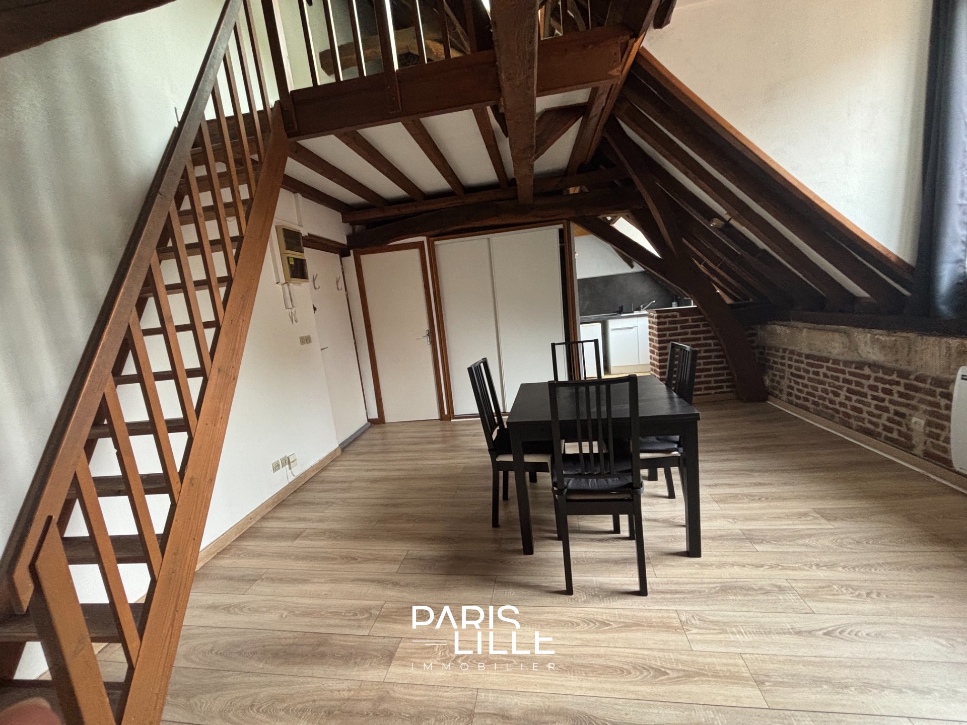 Hyper centre deux pas du vieux lille studio mezzanine Photo 10 - Paris Lille Immobilier Hyper centre deux pas du vieux lille studio mezzanine Photo 10 - Paris Lille Immobilier