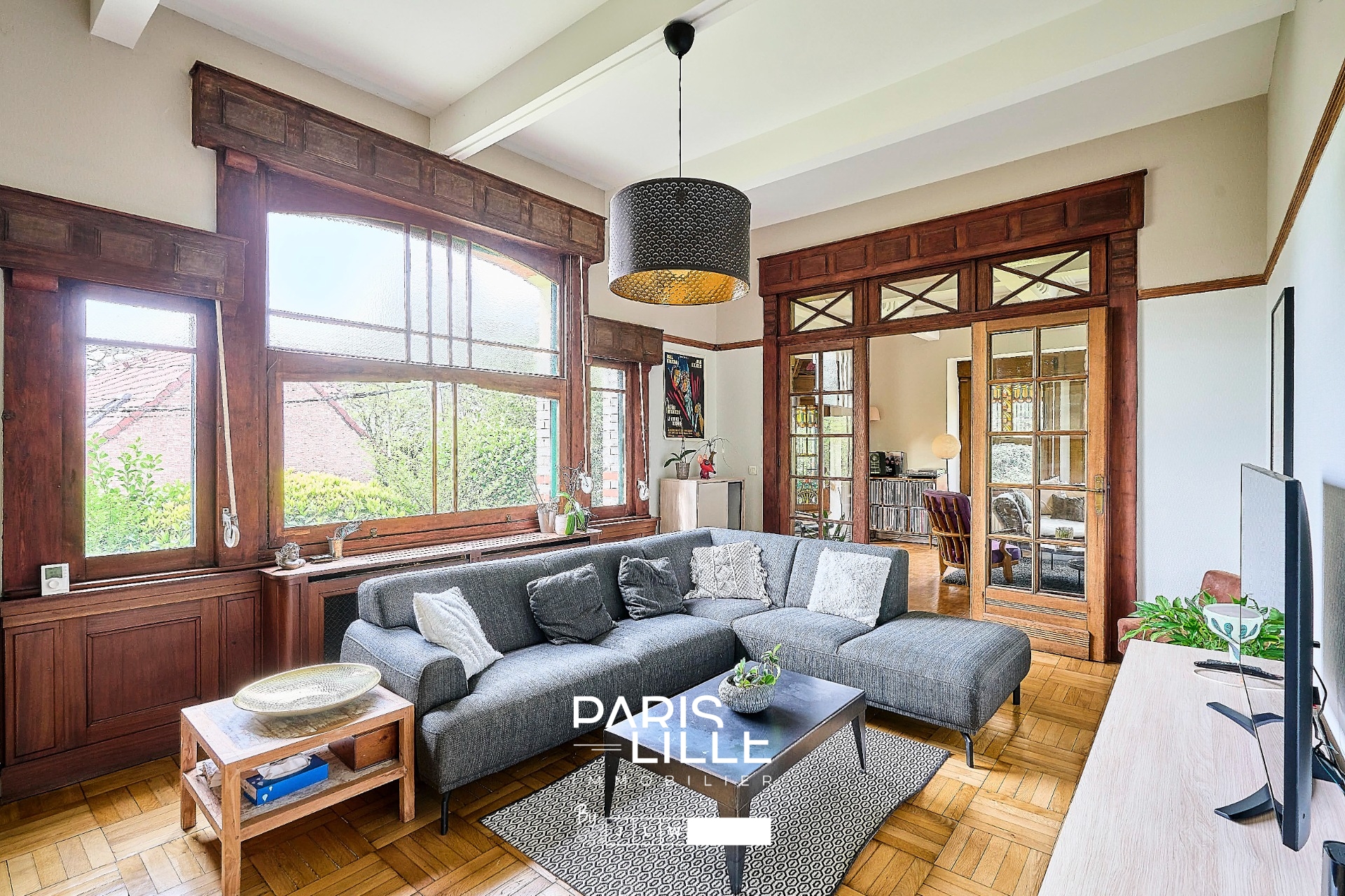 Splendide villa d architecte jardin et garage Photo 4 - Paris Lille Immobilier