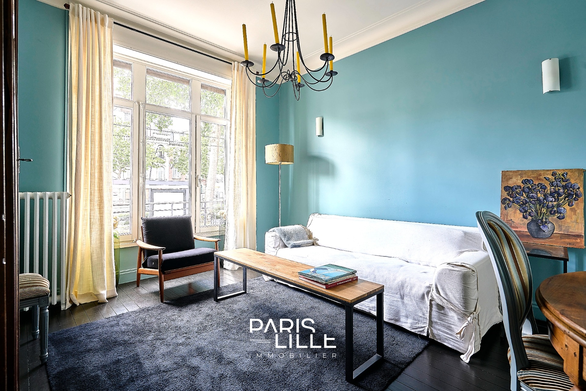 Superbe appartement 130 m2 quatre chambres et terrasse Photo 12 - Paris Lille Immobilier