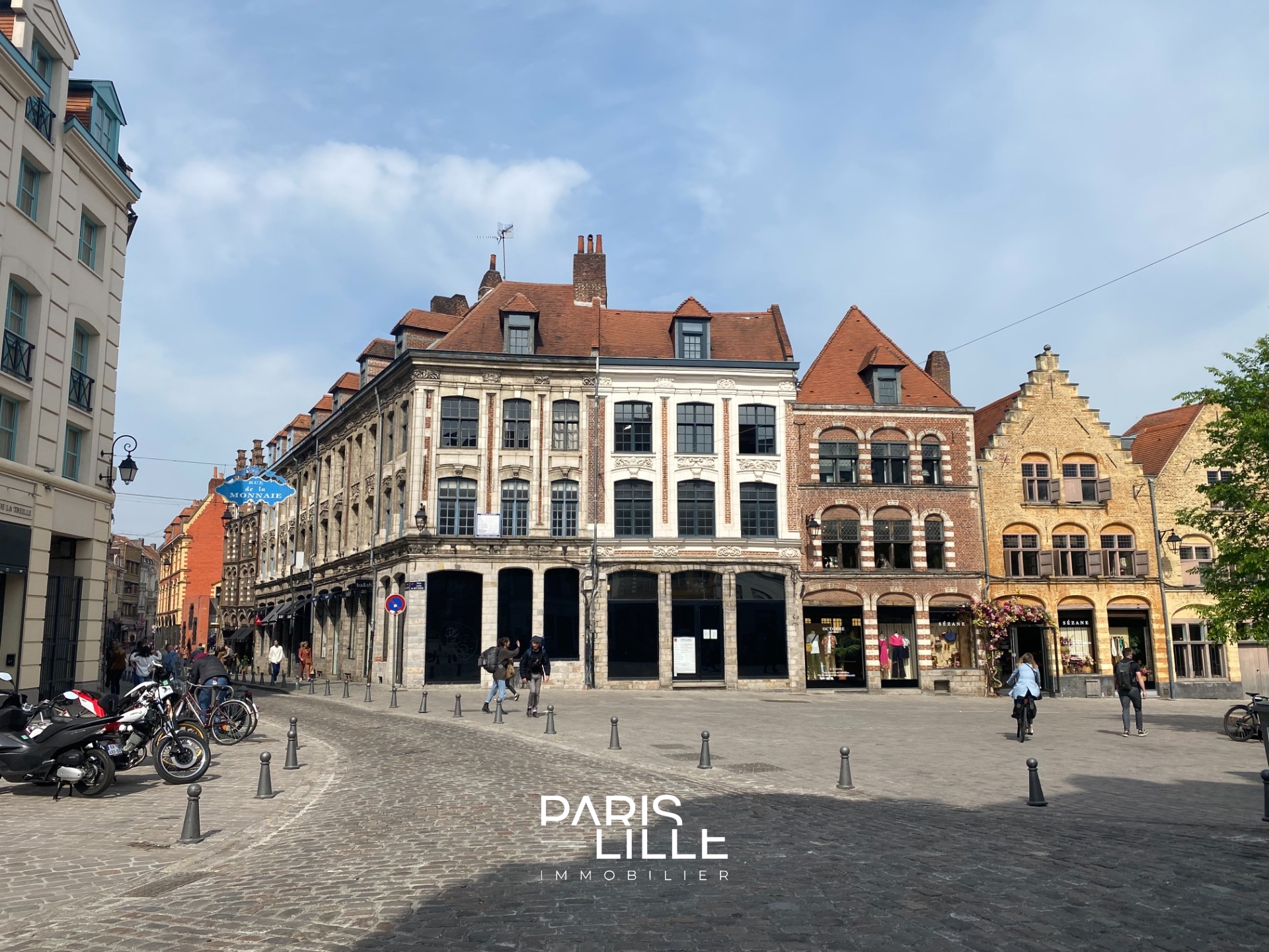 Vieux lille grand studio proche louise de bettignies Photo 1 - Paris Lille Immobilier