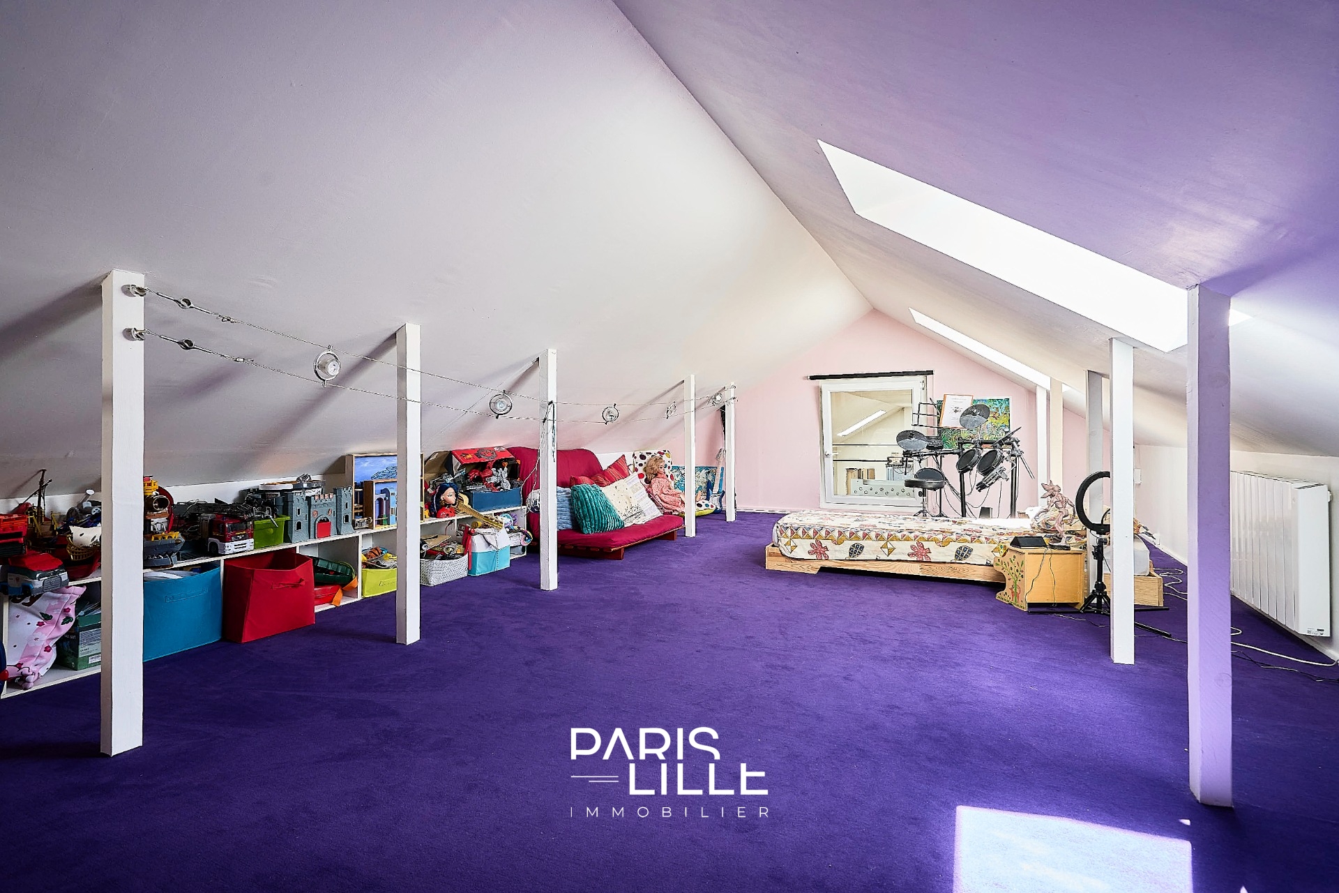 Appartement esprit loft avec garage et studio Photo 10 - Paris Lille Immobilier Appartement esprit loft avec garage et studio Photo 10 - Paris Lille Immobilier